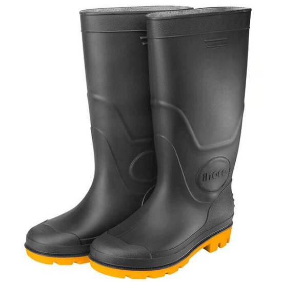 მაღალყელიანი საწვიმარი ფეხსაცმელი შავი INGCO (SSH092LYB.45)iMart.ge