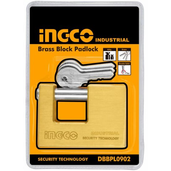 ბოქლომი თითბერის INGCO 90მმ (DBBPL0902)iMart.ge