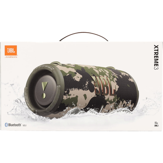 BLUETOOTH დინამიკი JBL WIRELESS SPEAKER XTREME 2 CAMOUFLAGE (JBLXTREME3CAMOEU)iMart.ge