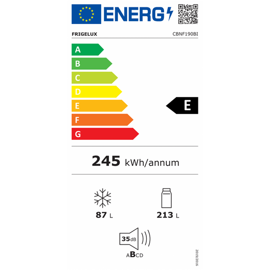 ჩასაშენებელი მაცივარი LA SOMMELIÈRE CBNF190BI (300L, 213L, 87L)iMart.ge