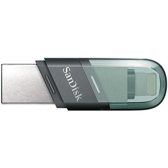 ფლეშ მეხსიერება SANDISK IXPAND FLIP SDIX90N-128G-GN6NE GREEN (128GB)iMart.ge