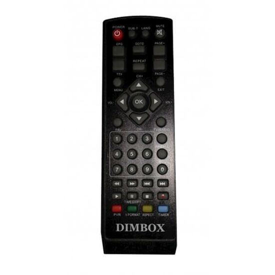 TV მიმღები DIMBOX NC-100T2 DVB-T2 DIM BOX USB HDMI output blackiMart.ge