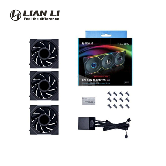 ქეისის ქულერი LIAN LI G99.12RTLLCD3B.00 BLACKiMart.ge