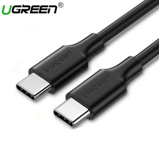USB კაბელი UGREEN US286 (50997) TYPE C TO TYPE  C USB-C TO USB-C 2.0 DATA CABLE 3A 1MiMart.ge