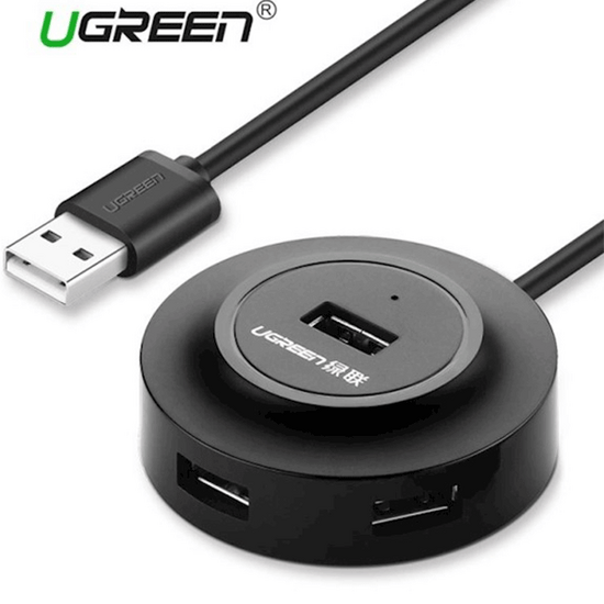 USB ჰაბი UGREEN CR106 (20277) USB 2.0 4 PORTS HUBiMart.ge