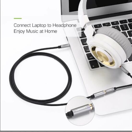 აუდიო კაბელი UGREEN AV118 (10778) Jack 3.5Mm Audio Extension Cable Male To Female Aux Cable 5M Headphone ExtensioniMart.ge