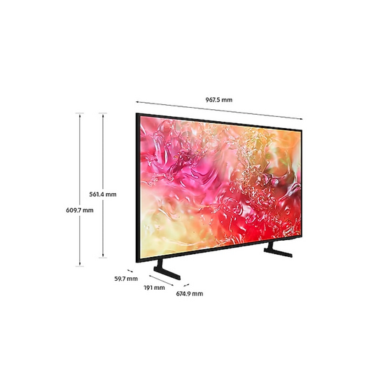 SMART ტელევიზორი SAMSUNG UE43DU7172UXXH (43", 3840 x 2160 4K UHD)iMart.ge