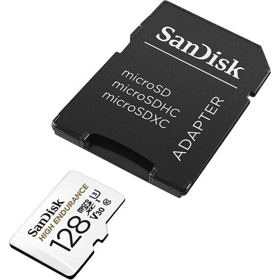 მეხსიერების ბარათი SANDISK 128GB HIGH ENDURANCE MICROSDHC CARD WITH ADAPTER  (SDSQQNR-128G-GN6IA) SDSQQNR-128GRiMart.ge