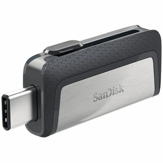 USB ფლეშ მეხსიერება SANDISK 32GB Dual Drive USB Type-C (SDDDC2-032GR)iMart.ge