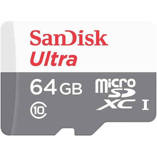 მეხსიერების ბარათი SANDISK  64GB ULTRA MICROSDHC (SDSQUNS-064G-GN3MN) SDSQUNS3NN-064GRiMart.ge