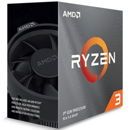 პროცესორი AMD PC COMPONENTS CPU RYZEN X4 R3-3100 SAM4 BX (AM100-100000284BOX)iMart.ge