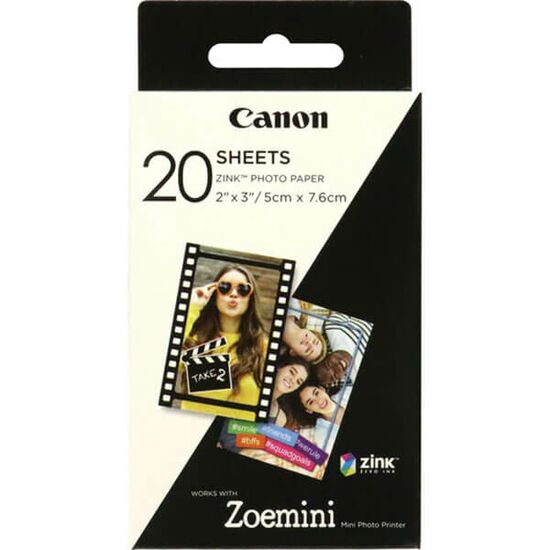 ფოტოაპარატის აქსესუარი CANON ZOEMINI C ZINK PAPER 20 SHEETS (ZT-2030-20)iMart.ge