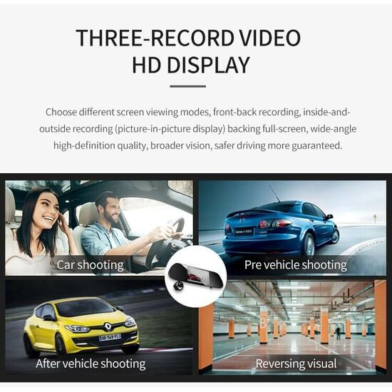 ვიდეო რეგისტრატორი HD 1080P DVR DASH FULL HDiMart.ge