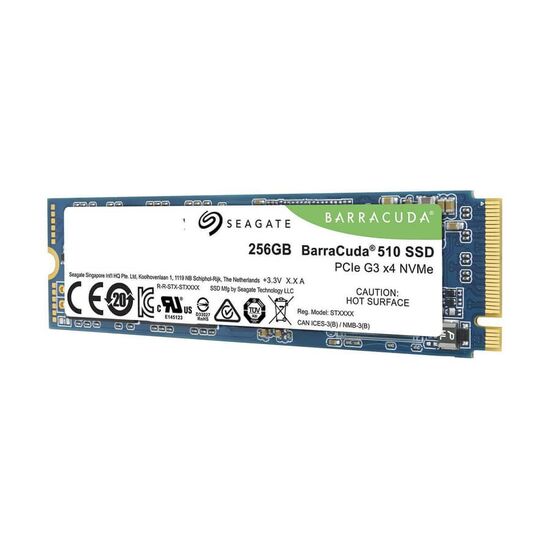 მყარი დისკი INTEL PC COMPONENTS/ SSD/ SEAGATE BARRACUDA 510 (M.2 2280/256 GB/ PCIe Gen3 x4 NVMe) (ZP256CM30011)iMart.ge