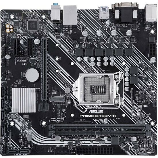დედა დაფა ASUS PC COMPONENTS MOTHERBOARD LGA 1151/ PRIME B460M-K//LGA1200,B460,USB 3.2 GEN 1,MB (90MB1400-M0EAY0)iMart.ge
