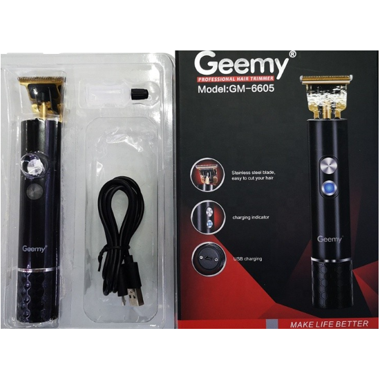 თმისა და წვერის პროფესიონალური სტაილერი საკრეჭი/კონტურული ტრიმერი GEEMY GM-6605iMart.ge