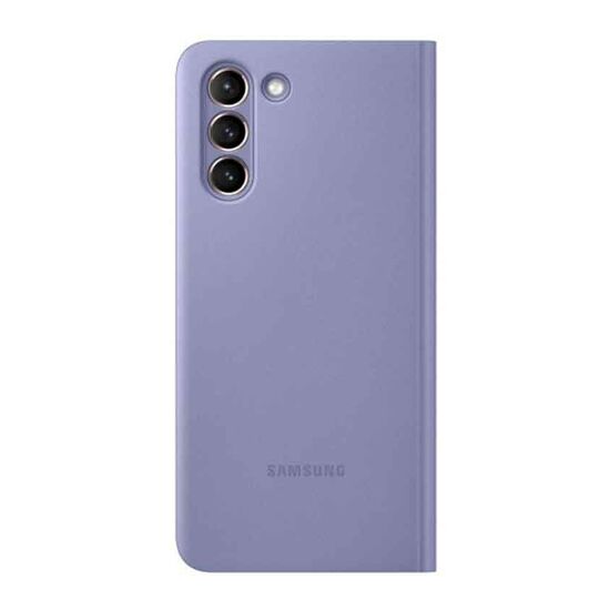 მობილური ტელეფონის ქეისი SAMSUNG MOBILE PHONE CASE GALAXY S21 SMART CLEAR VIEW COVER PURPLE (EF-ZG991CVEGRU)iMart.ge