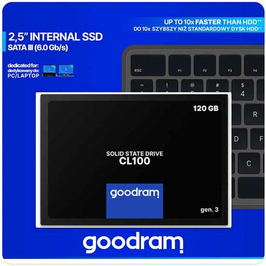 მყარი დისკი GOODRAM 120 GB SATA III SSDPR-CL100-120-G3iMart.ge