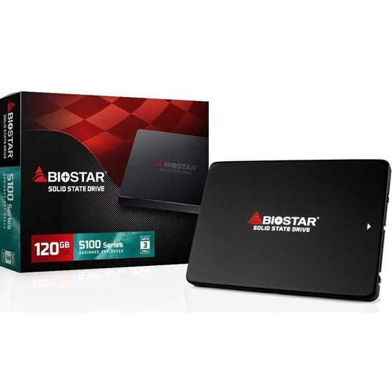 მყარი დისკი BIOSTAR PC COMPONENTS SSD S120/120GB SATA (S100120GB)iMart.ge