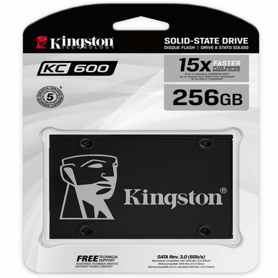 მყარი დისკი KINGSTON  256GB SSD 2.5" KC600 SATA3iMart.ge