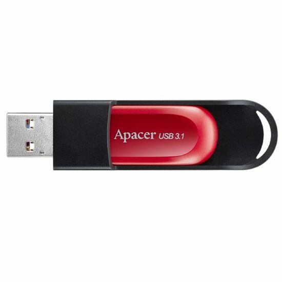 USB ფლეშ მეხსიერება  APACER USB3.1 GEN1 FLASH DRIVE AH25A 64GB შავიiMart.ge