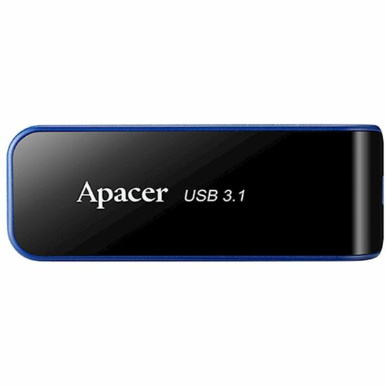 USB ფლეშ მეხსიერება  APACER USB3.1 GEN1 FLASH DRIVE AH356 64GB შავიiMart.ge