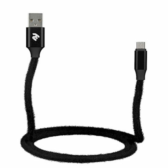 USB კაბელი 2E CABLE CABLE FUR  USB 2.4 TO MICRO USB CABLE , BLACK, 1MiMart.ge