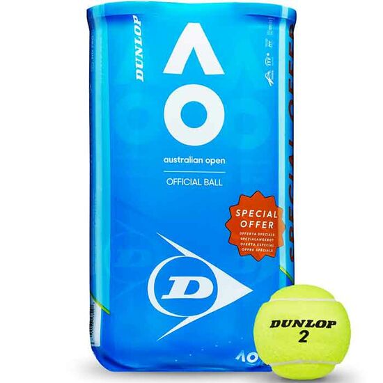 ჩოგბურთის ბურთი 2x4 ცალი DUNLOP AUSTRALIAN OPENiMart.ge