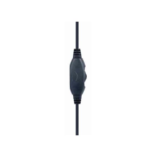 ყურსასმენი GMB HEADPHONE/GAMING HEADSET WITH VOLUME CONTROL, BLUE-BLACK, 3.5 mm (GHS-05-B)iMart.ge