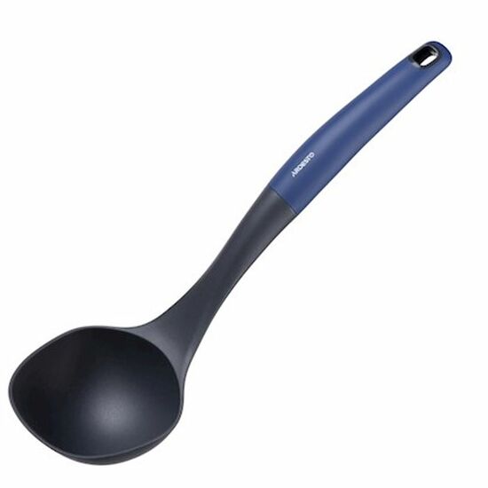 წვნიანის კოვზი ARDESTO SOUP LADLE GEMINI , GRAY/BLUE, NYLON, PP WITH SOFT TOUCHiMart.ge