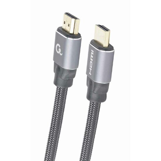 მაღალსიჩქარიანი HDMI კაბელი ETHERNET- ით "პრემიუმ სერია", 2 მ GMB CABLE HIGH SPEED HDMI CABLE WITH ETHERNET "PREMIUM SERIES", 2 M CCBP-HDMI-2MiMart.ge