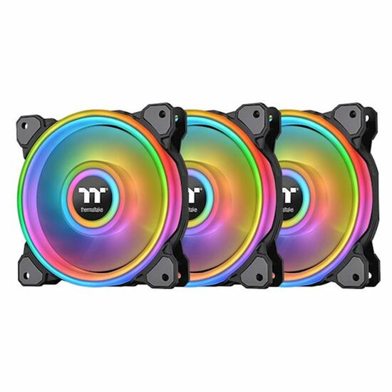 ქულერი THERMALTAKE RIING QUAD 12 RGB RADIATOR FAN TT PREMIUM EDITION 3 PACK/FANiMart.ge