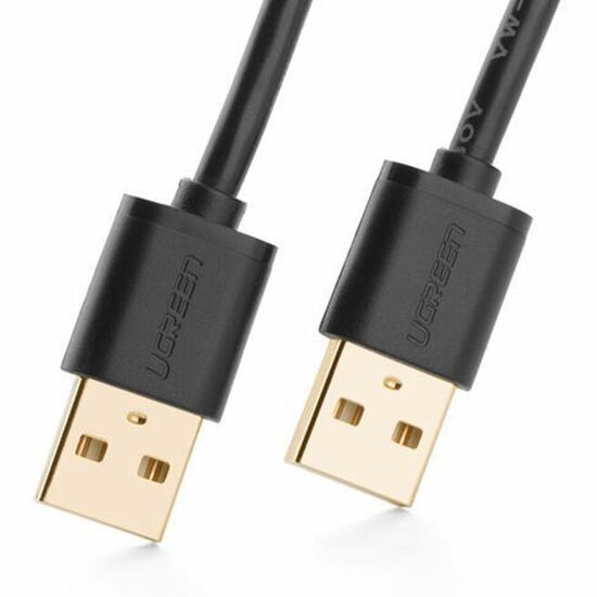 USB კაბელი UGREEN (10310) USB MALE TO MALE CABLE 1.5 M (BLACK)iMart.ge