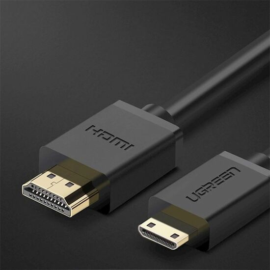 კაბელი UGREEN MINI HDMI TO HDMI CABLE 1.5 M (BLACK) 11167iMart.ge