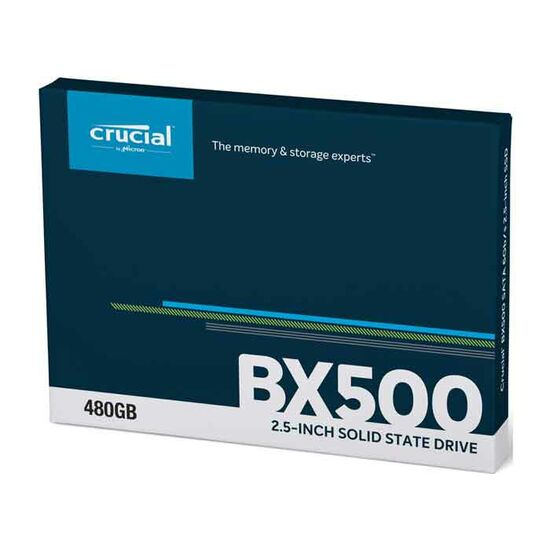 მყარი დისკი CRUCIAL PC COMPONENTS SSD  BX500 480GB 3D NAND SATA 2.5-inch SSD TRAY (CT480BX500SSD1T)iMart.ge