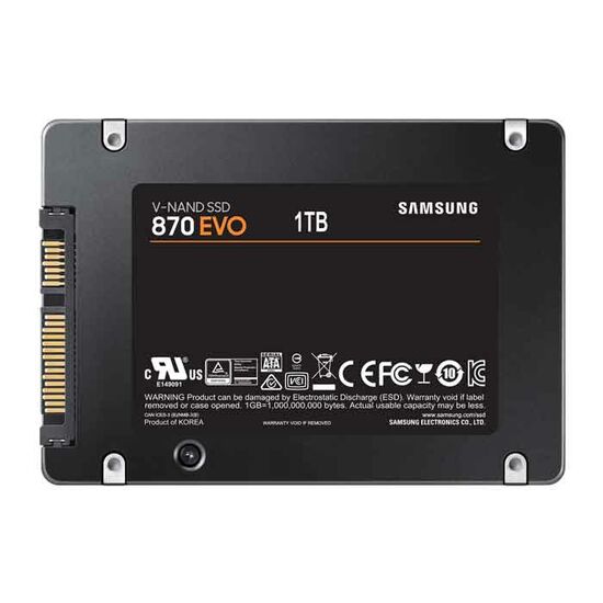 მყარი დისკი SAMSUNG PC COMPONENTS SSD  870 EVO SSD 1TB  MZ-77E1T0BWiMart.ge