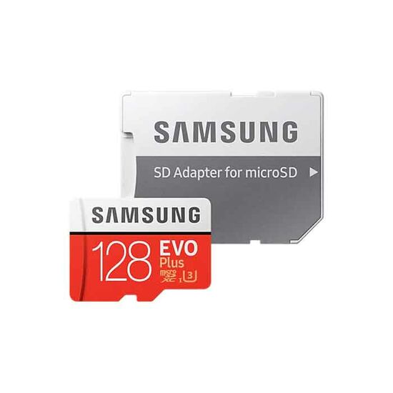 მეხსიერების ბარათი SAMSUNG FLASH CARD EVO PLUS 128GB MICRO SDXC UHS-I U3 (MB-MC128HA/RU)iMart.ge