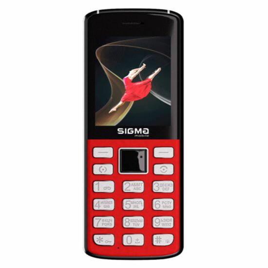 მობილური ტელეფონი SIGMA MOBILE-X-STYLE 24 ONYX-RED-LCDiMart.ge