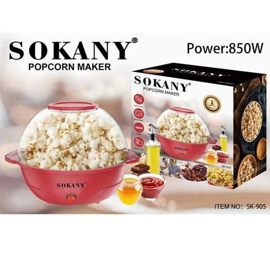 პოპკორნის აპარატი SOKANY SK-905 (850 W)iMart.ge