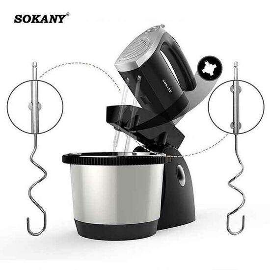 ჯამიანი მიქსერი SOKANY SK-921 (500 W,  3 ლიტრი, სიჩქარის 5 რეჟიმი)iMart.ge