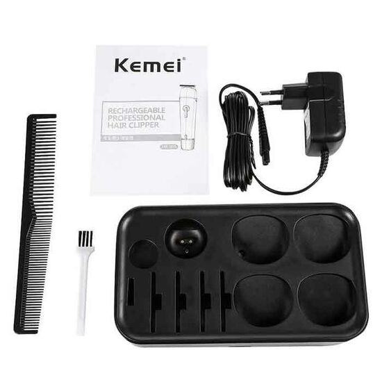 მულტიფუნქციური თმისა და წვერის საკრეჭი KEMEI KM-1015 (საკრეჭი, საპარსი და ტრიმერი)iMart.ge