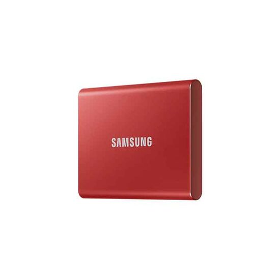 გარე მყარი დისკი SAMSUNG PC COMPONENTS/ HDD/EXTERNAL/2.5"/PORTABLE SSD T7 USB 3.2 500GB RED (MU-PC500R/WW)iMart.ge