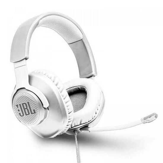 ყურსასმენი JBL QUANTUM 100  HEADPHONE WHITE (JBLQUANTUM100WHT)iMart.ge