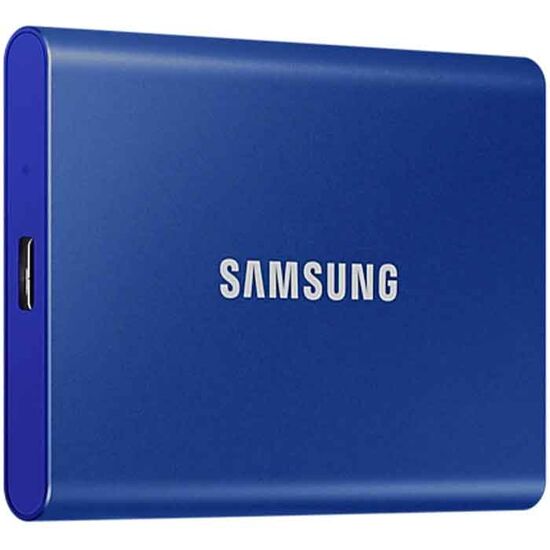 გარე მყარი დისკი SAMSUNG PC COMPONENTS/HDD/EXTERNAL / 2.5"/PORTABLE SSD T7 USB 3.2 500GB BLUE (MU-PC500H/WW)iMart.ge
