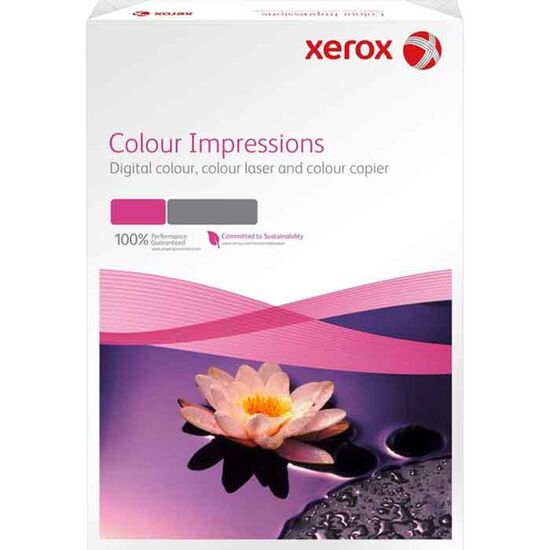 საოფისე ქაღალდი XEROX PAPER COLOUR IMPRESSIONS SILK 003R92898  200 g/m2  (250 SHEETS)iMart.ge