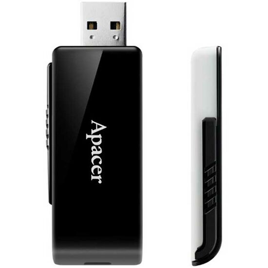 USB ფლეშ მეხსიერება APACER AP128GAH350B-1 (შავი)iMart.ge