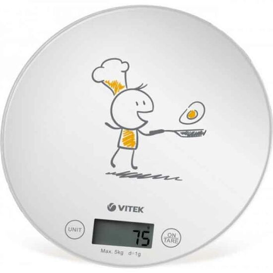 სამზარეულოს სასწორი VITEK VT 8018 (5 KG, 6970435719522)iMart.ge