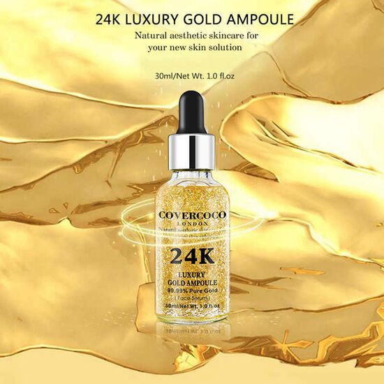 24 კარატიანი ოქროს შრატი LUXURY GOLD AMPOULE (30 ML)iMart.ge