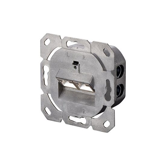 ქსელის კაბელის როზეტი DIGITUS CAT 5E WALL OUTLET SHIELDED DN-9001-NiMart.ge