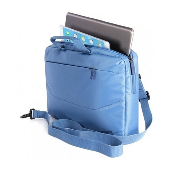 ნოუთბუქის ჩანთა TUCANO BUNDLE IDEA COMPUTER BAG 15.6"  (SKY BLUE ) + WIRBLESS MOUSEiMart.ge